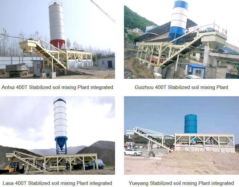 stabilized soil mixing plant integrated machine 9